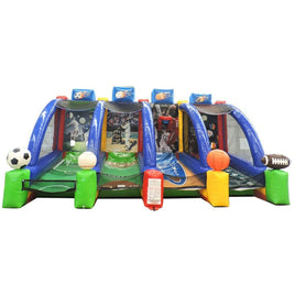 4-in-1 Inflatable Interactive Sports Game